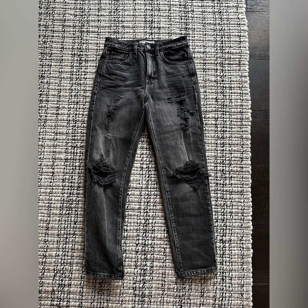 Black Mom Jeans